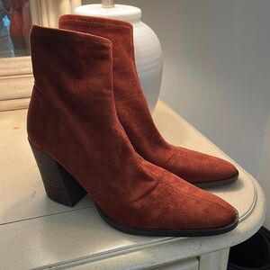 Suede Booties size 71/2 women’s